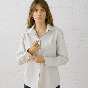 Tradlands Jessica Grey Button Down